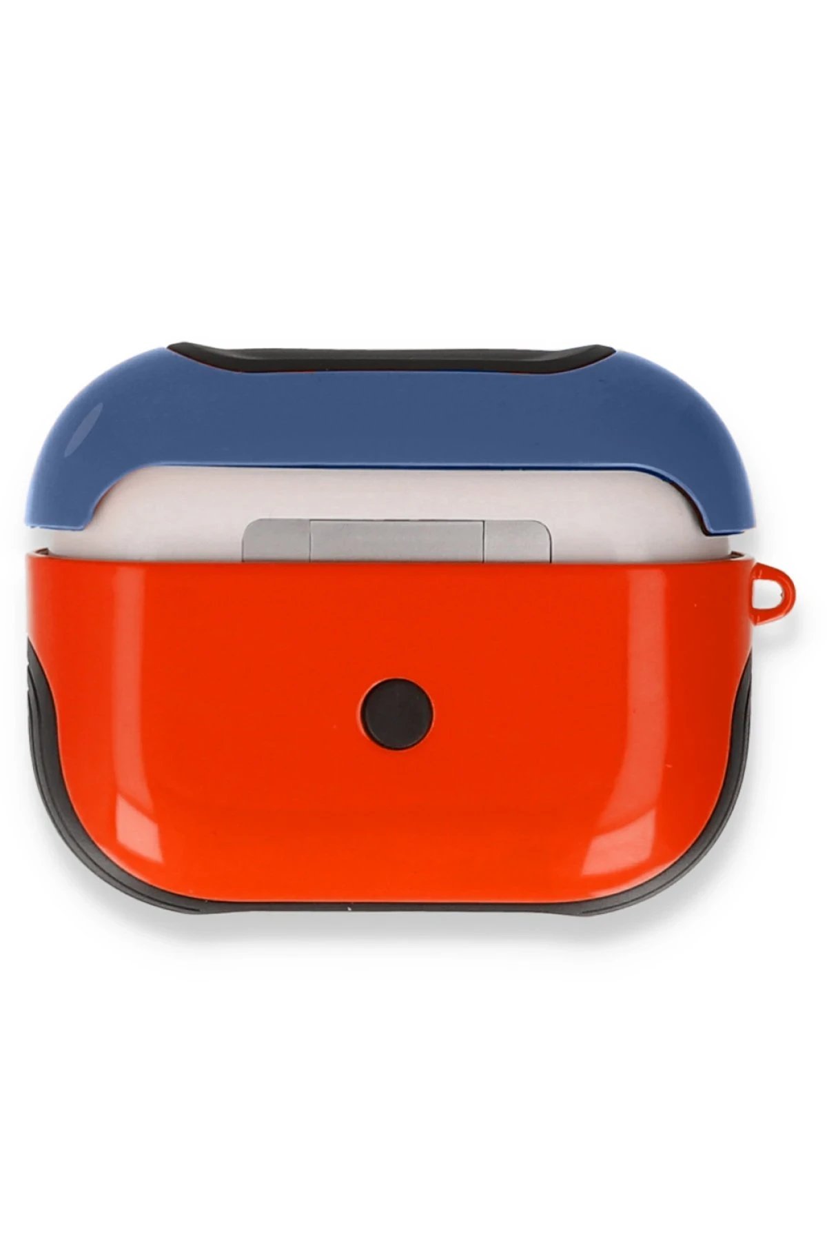 Airpods 3 (3.nesil) 3in1 Kılıf - Kırmızı-Lacivert-(5796) - Görsel 3