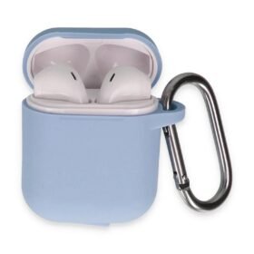 Airpods 2 (2.nesil) Hang Kılıf - Mavi-(5796)