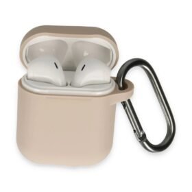 Airpods 2 (2.nesil) Hang Kılıf - Pudra-(5796)