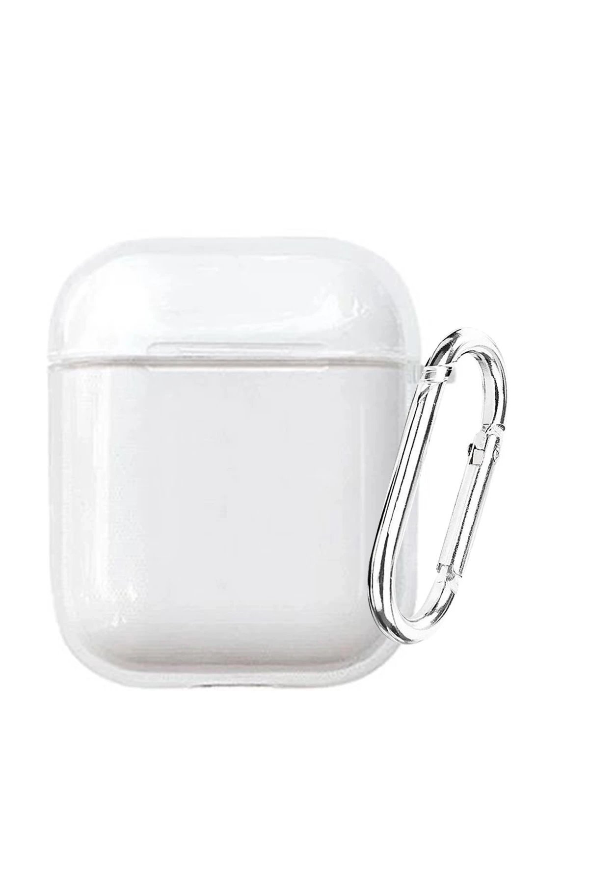 Airpods 2 (2.nesil) Hang Kılıf - Şeffaf-(5796) - Görsel 2