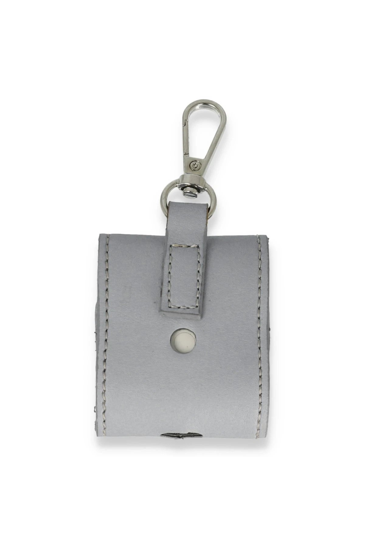 Airpods 2 (2.nesil) Askılı Kılıf - Gri-(5796) - Görsel 3