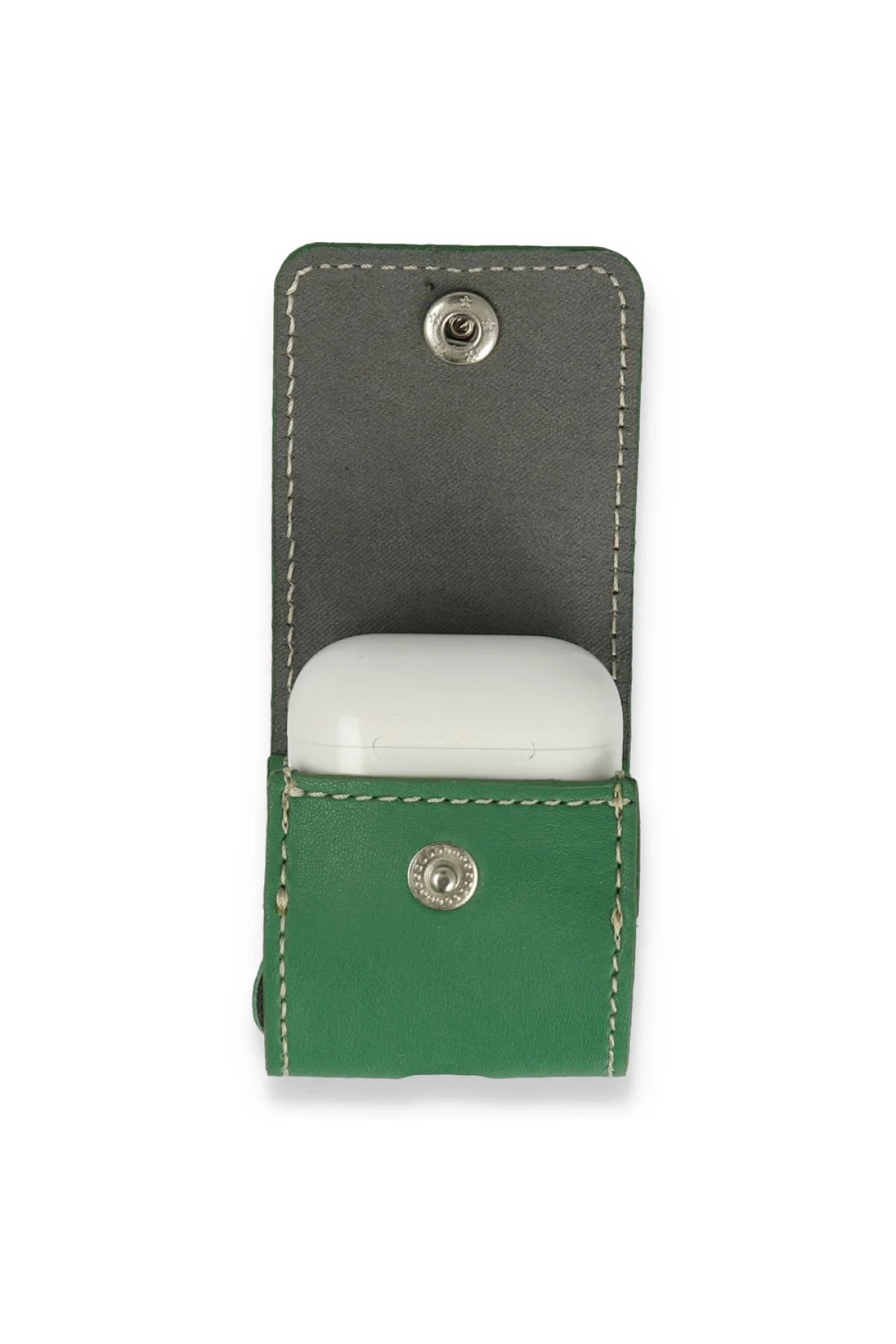 Airpods 2 (2.nesil) Askılı Kılıf - Yeşil-(5796) - Görsel 4