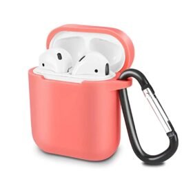Airpods 2 (2.nesil) Sert Silikon Kılıf - Fuşya-(5796)