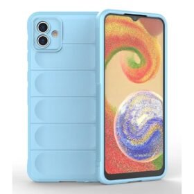 Samsung Galaxy A04E Kılıf Optimum Silikon - Sky Blue-(5796)