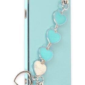 iPhone 7 Kılıf Esila Silikon - Su Yeşili-(5796)