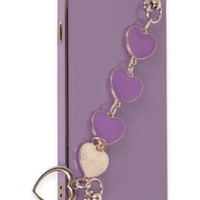 iPhone 7 Kılıf Esila Silikon - Mor-(5796)