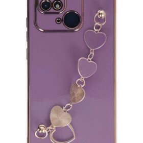 Xiaomi Redmi 10C Kılıf Esila Silikon - Mor-(5796)