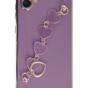 Samsung Galaxy A04E Kılıf Esila Silikon - Mor-(5796)