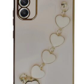 Samsung Galaxy A34 5G Kılıf Esila Silikon - Pudra-(5796)