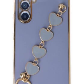 Samsung Galaxy A54 5G Kılıf Esila Silikon - Gri-(5796)