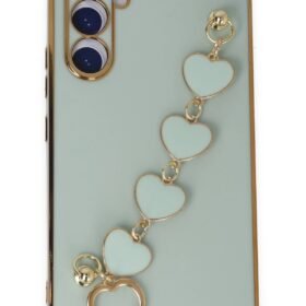 Samsung Galaxy A54 5G Kılıf Esila Silikon - Su Yeşili-(5796)