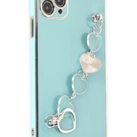 iPhone 11 Pro Max Kılıf Esila Silikon - Su Yeşili-(5796)