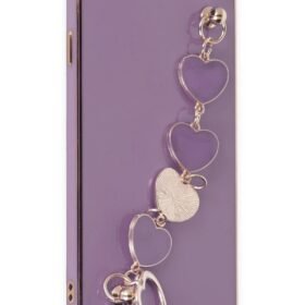 iPhone 6 Kılıf Esila Silikon - Mor-(5796)