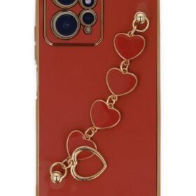 Xiaomi Redmi Note 12 4G Kılıf Esila Silikon - Kırmızı-(5796)