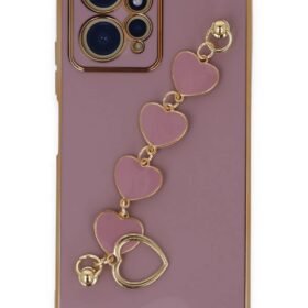 Xiaomi Redmi Note 12 4G Kılıf Esila Silikon - Mor-(5796)