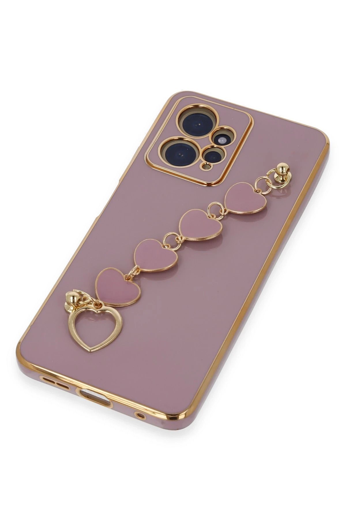 Xiaomi Redmi Note 12 4G Kılıf Esila Silikon - Mor-(5796) - Görsel 4