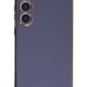 Samsung Galaxy S23 Kılıf Volet Silikon - Mavi-(5796)