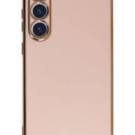 Samsung Galaxy S23 Kılıf Volet Silikon - Pembe-(5796)