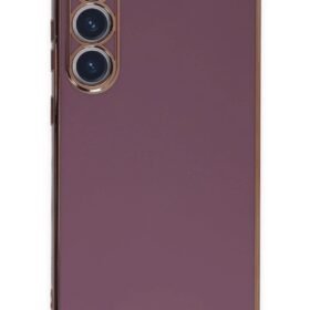 Samsung Galaxy S23 Kılıf Volet Silikon - Mor-(5796)