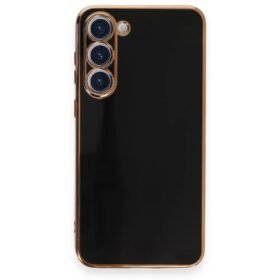 Samsung Galaxy S23 Plus Kılıf Volet Silikon - Siyah-(5796)