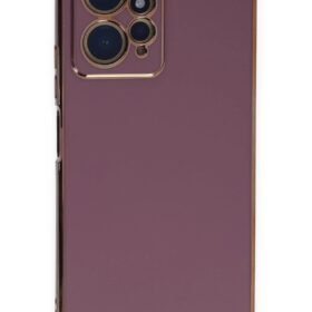 Xiaomi Redmi Note 12 4G Kılıf Volet Silikon - Mor-(5796)