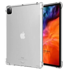 iPad Pro 11 (2018) Kılıf Anti Şeffaf Tablet Silikon - Şeffaf-(5796)