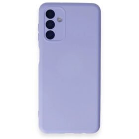 Samsung Galaxy A14 4G Kılıf Nano içi Kadife Silikon - Lila-(5796)