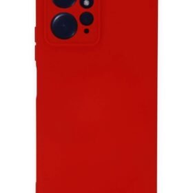 Xiaomi Redmi Note 12 4G Kılıf Nano içi Kadife Silikon - Kırmızı-(5796)