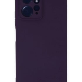 Xiaomi Redmi Note 12 4G Kılıf Nano içi Kadife Silikon - Mor-(5796)