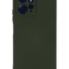 Xiaomi Redmi Note 12 4G Kılıf Nano içi Kadife Silikon - Koyu Yeşil-(5796)