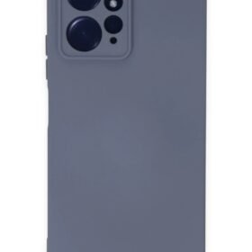 Xiaomi Redmi Note 12 4G Kılıf Nano içi Kadife Silikon - Gri-(5796)