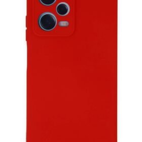 Xiaomi Redmi Note 12 Pro 5G Kılıf Nano içi Kadife Silikon - Kırmızı-(5796)
