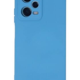 Xiaomi Redmi Note 12 Pro 5G Kılıf Nano içi Kadife Silikon - Mavi-(5796)