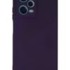 Xiaomi Redmi Note 12 Pro 5G Kılıf Nano içi Kadife Silikon - Mor-(5796)