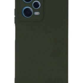 Xiaomi Redmi Note 12 Pro 5G Kılıf Nano içi Kadife Silikon - Koyu Yeşil-(5796)