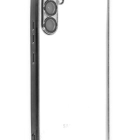 Samsung Galaxy A34 5G Kılıf Lensli Silikon - Siyah-(5796)