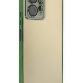 Xiaomi Redmi Note 12 4G Kılıf Lensli Silikon - Yeşil-(5796)