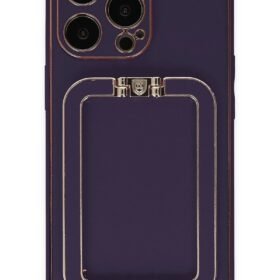 iPhone 14 Pro Max Kılıf Coco Elit Kapak - Derin Mor-(5796)