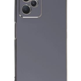 Realme C35 Kılıf Volet Silikon - Mavi-(5796)