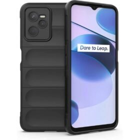 Realme C35 Kılıf Optimum Silikon - Siyah-(5796)