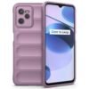 Realme C35 Kılıf Optimum Silikon - Mor-(5796)