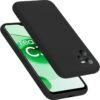 Realme C35 Kılıf First Silikon - Siyah-(5796)