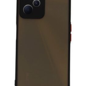 Realme C35 Kılıf Montreal Silikon Kapak - Siyah-(5796)