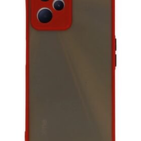 Realme C35 Kılıf Montreal Silikon Kapak - Kırmızı-(5796)