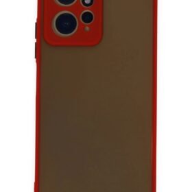 Xiaomi Redmi Note 12 4G Kılıf Montreal Silikon Kapak - Kırmızı-(5796)