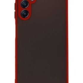 Samsung Galaxy A14 4G Kılıf Montreal Silikon Kapak - Kırmızı-(5796)