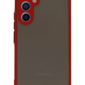 Samsung Galaxy A34 5G Kılıf Montreal Silikon Kapak - Kırmızı-(5796)