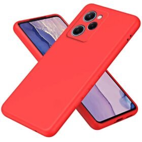 Xiaomi Poco X5 Pro 5G Nano içi Kadife Silikon - Kırmızı-(5796)