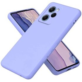 Xiaomi Poco X5 Pro 5G Nano içi Kadife Silikon - Lila-(5796)
