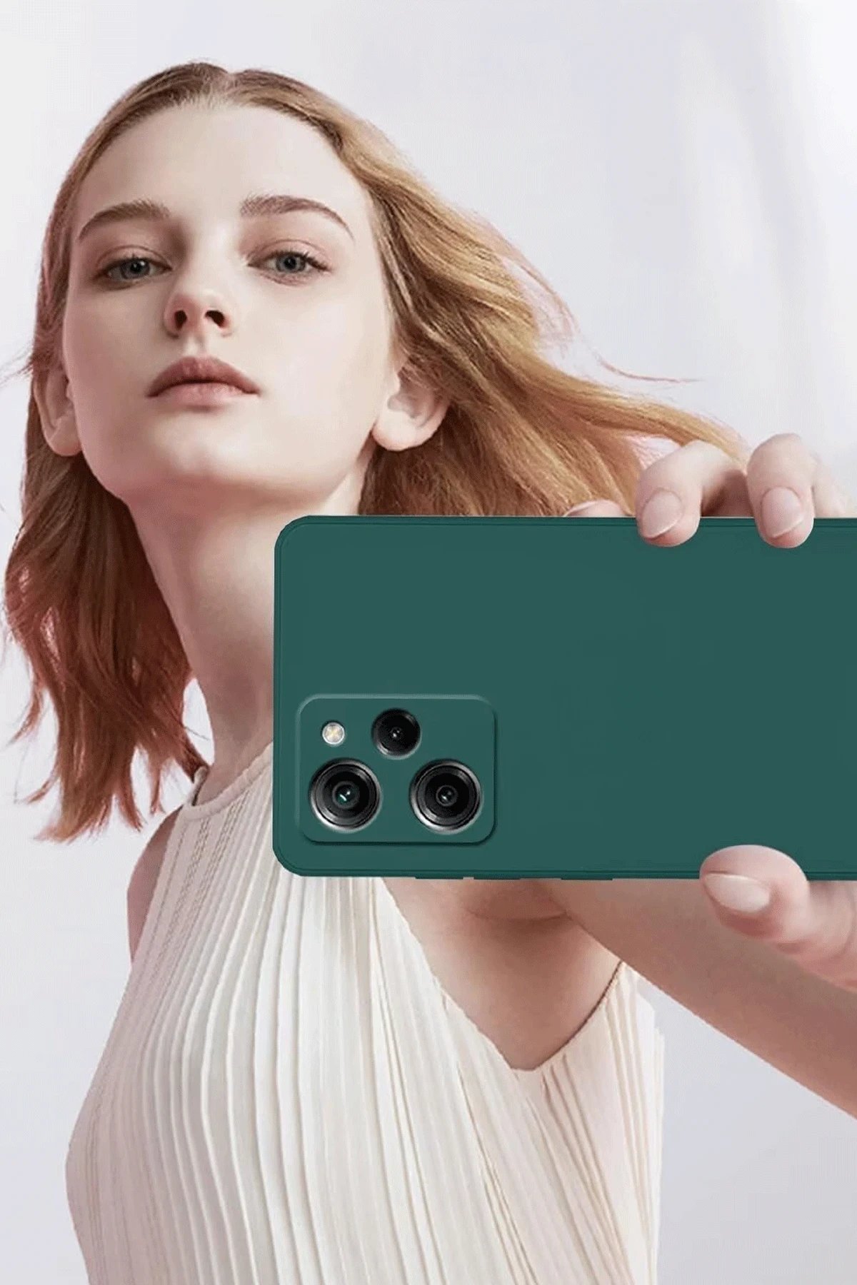 Xiaomi Poco X5 Pro 5G Nano içi Kadife Silikon - Mor-(5796) - Görsel 2